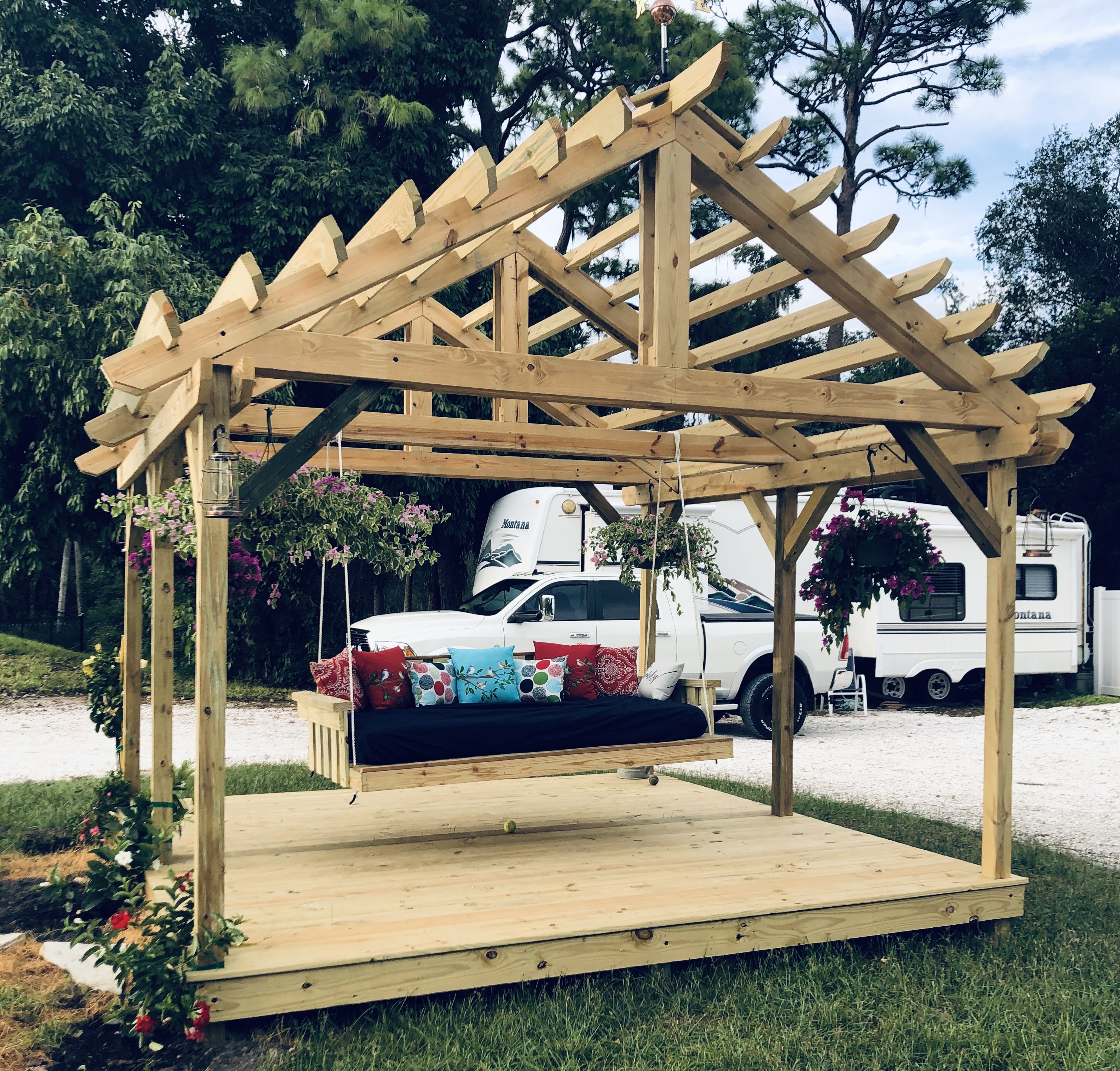 A- Frame Pergola