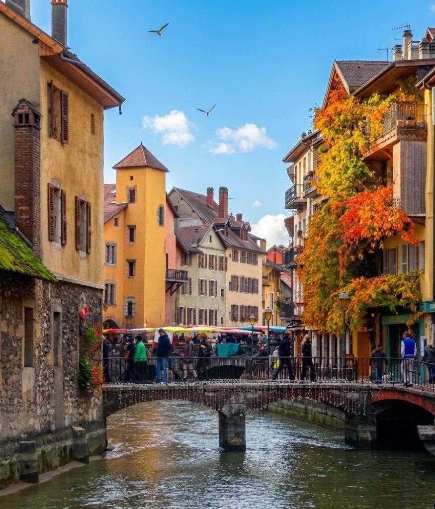Travel photograph of Annecy, France