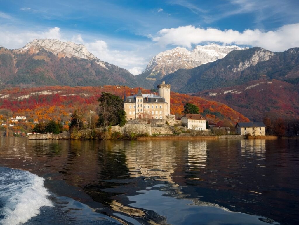Travel photograph of Annecy Lake