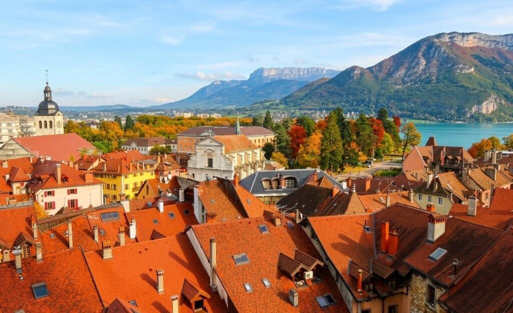 Travel photograph of Annecy, France