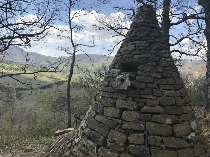 Travel photograph of Castelmezzano, Italy
