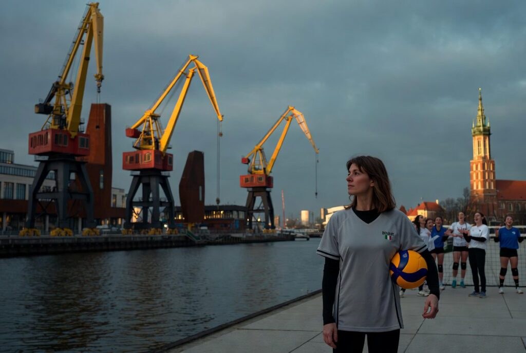 Travel photograph of Gdansk Volleyball Story