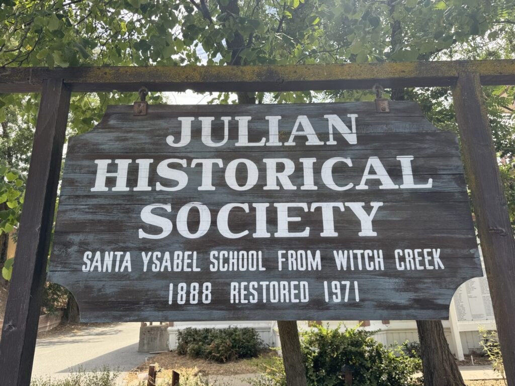 Travel photograph of Julian, California