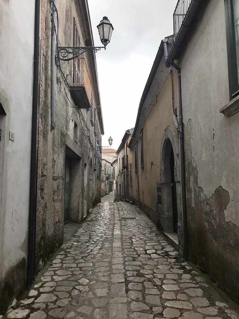 montefusco - small town in italy