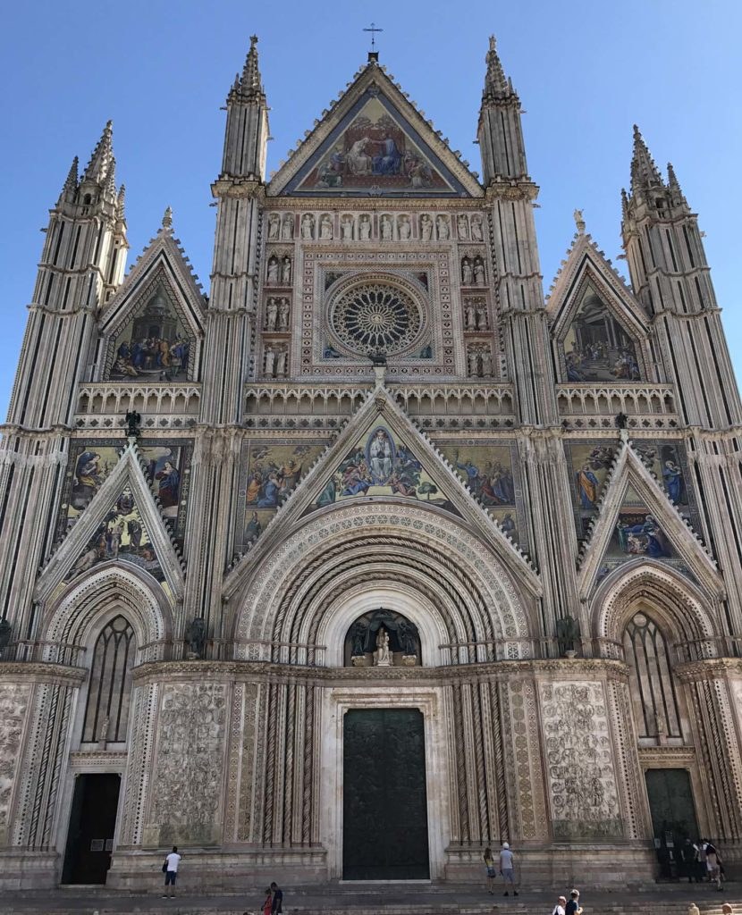 Travel photograph of orvieto, italy