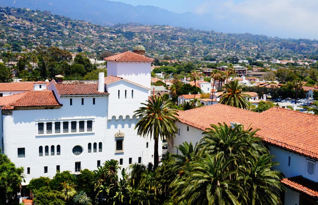 View from Santa Barbara Clock Tower