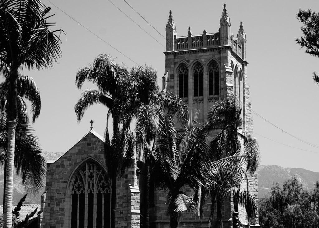 Church on State Street in Santa Barbara