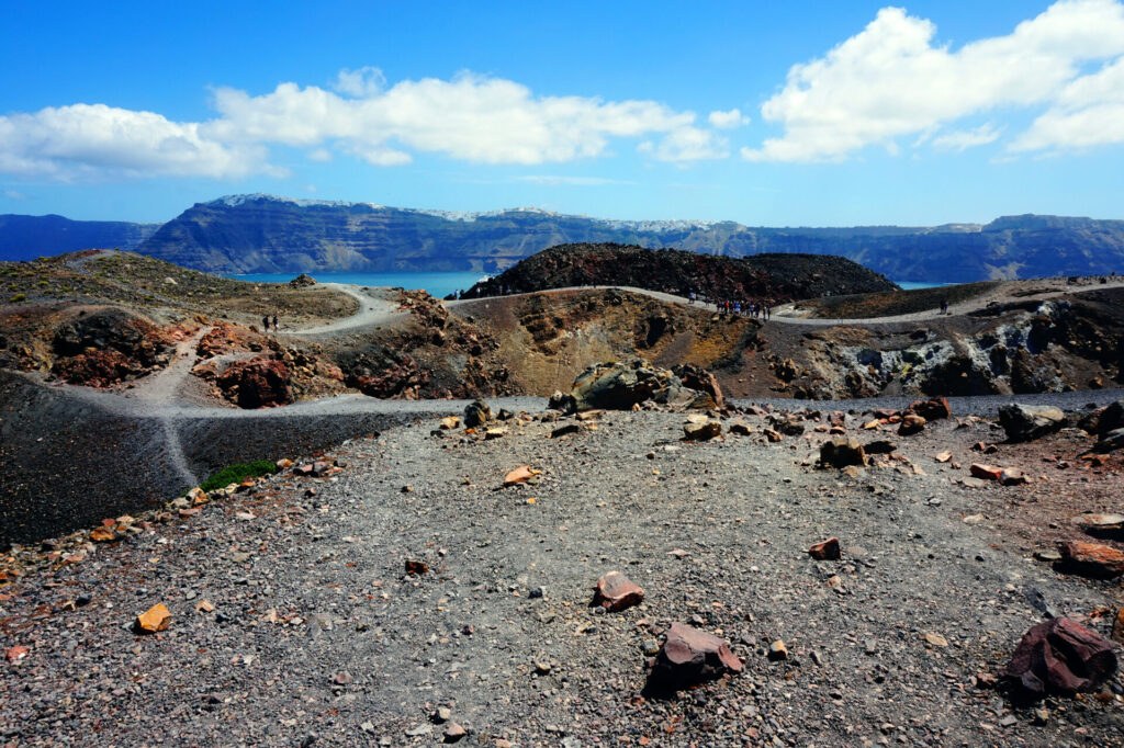 Travel photograph of Santorini Island