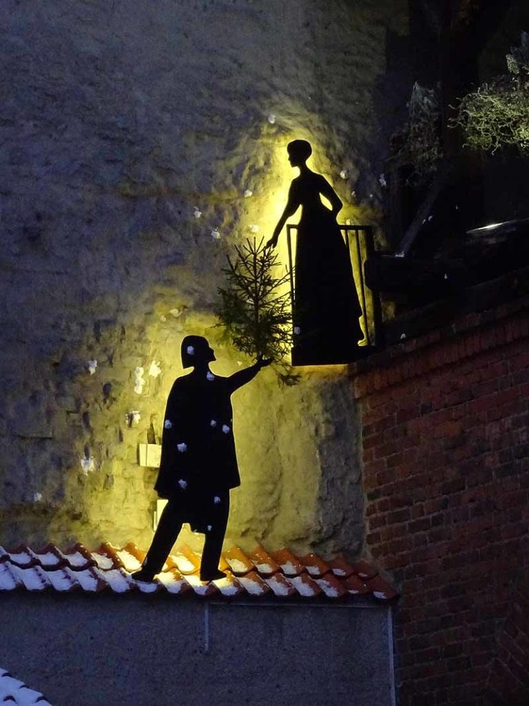 Travel photograph of street art meets parallel worlds