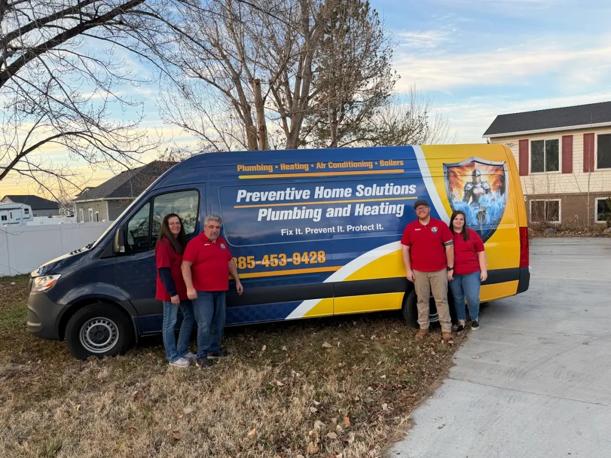 Preventive Home Solutions team arriving for service at a Northern Utah home