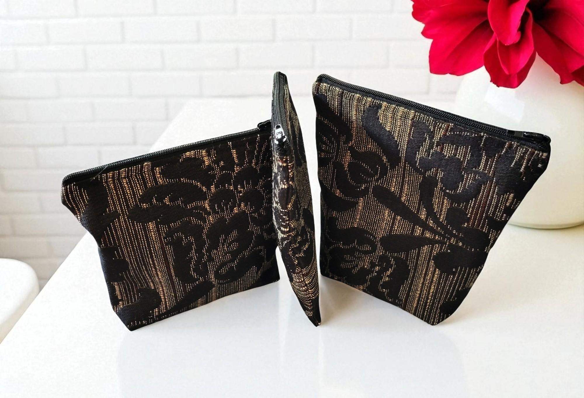 Ombre Tapestry Makeup Bags, Pouches, Coin Purses
