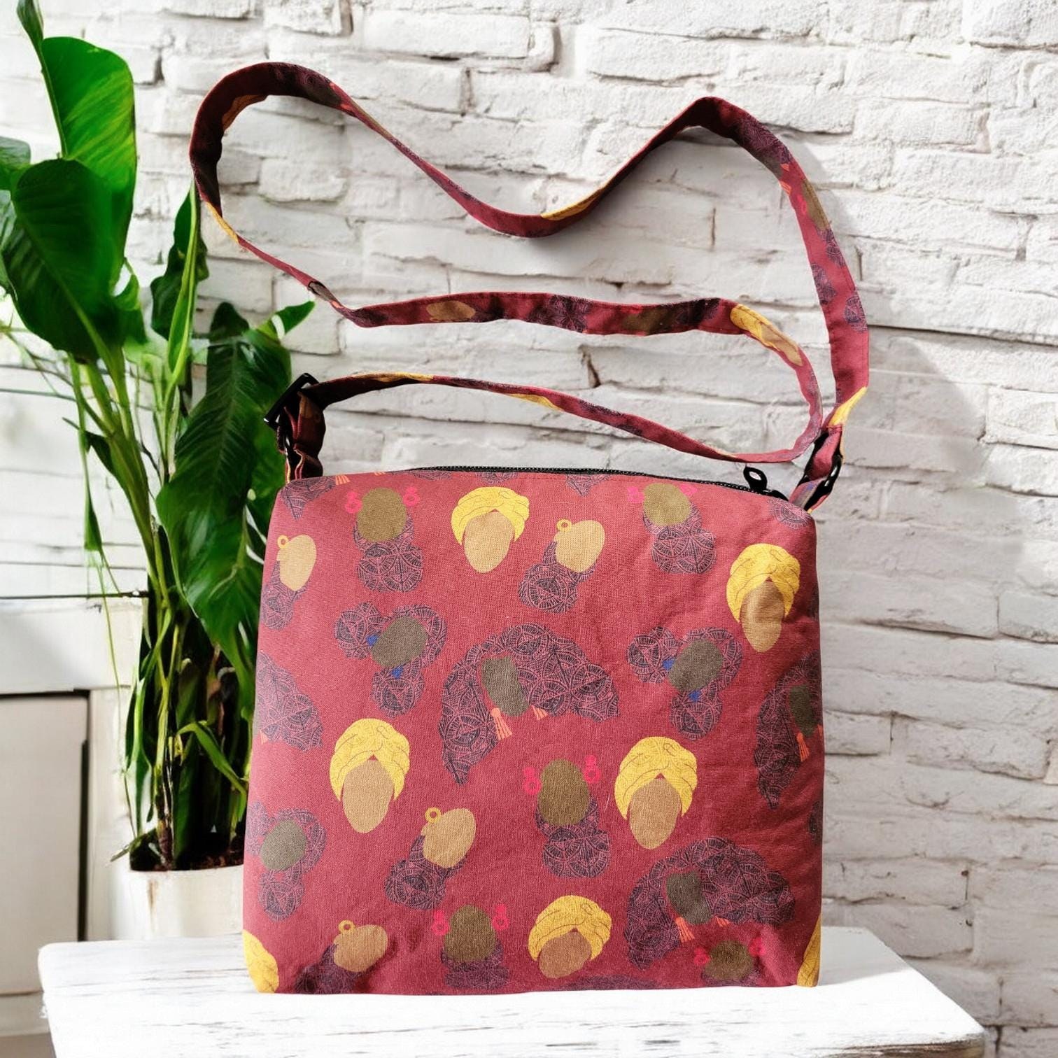 Casual Crossbody Zipper Top Bag, Light Weight Shoulder Bag, view 12