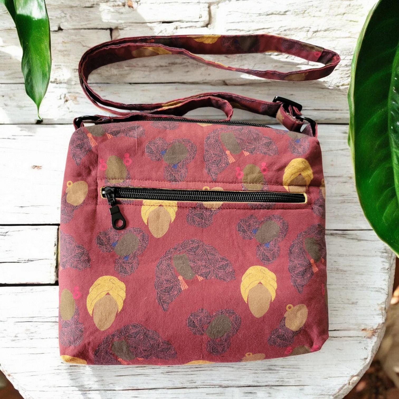Casual Crossbody Zipper Top Bag, Light Weight Shoulder Bag, view 13