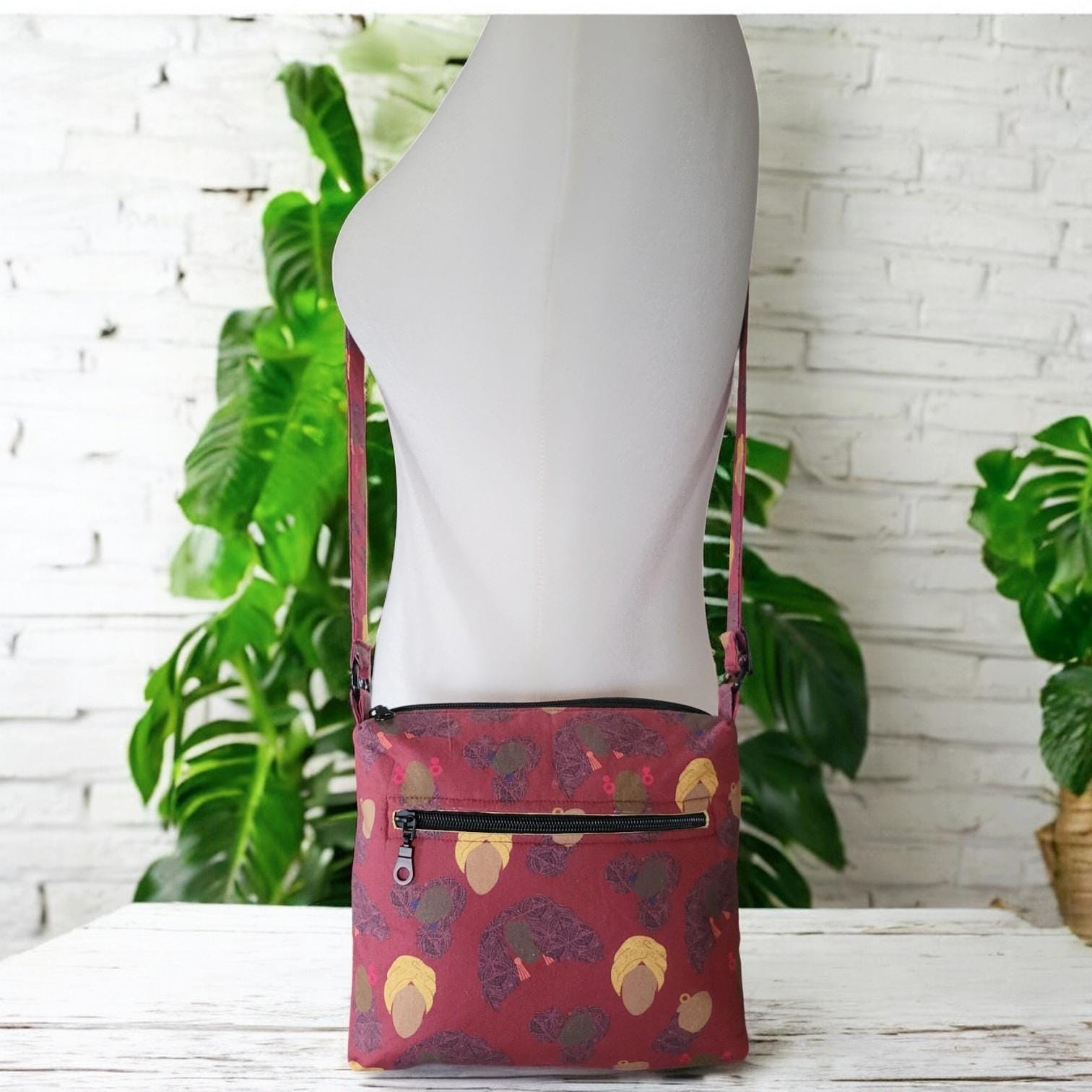 Casual Crossbody Zipper Top Bag, Light Weight Shoulder Bag, view 15