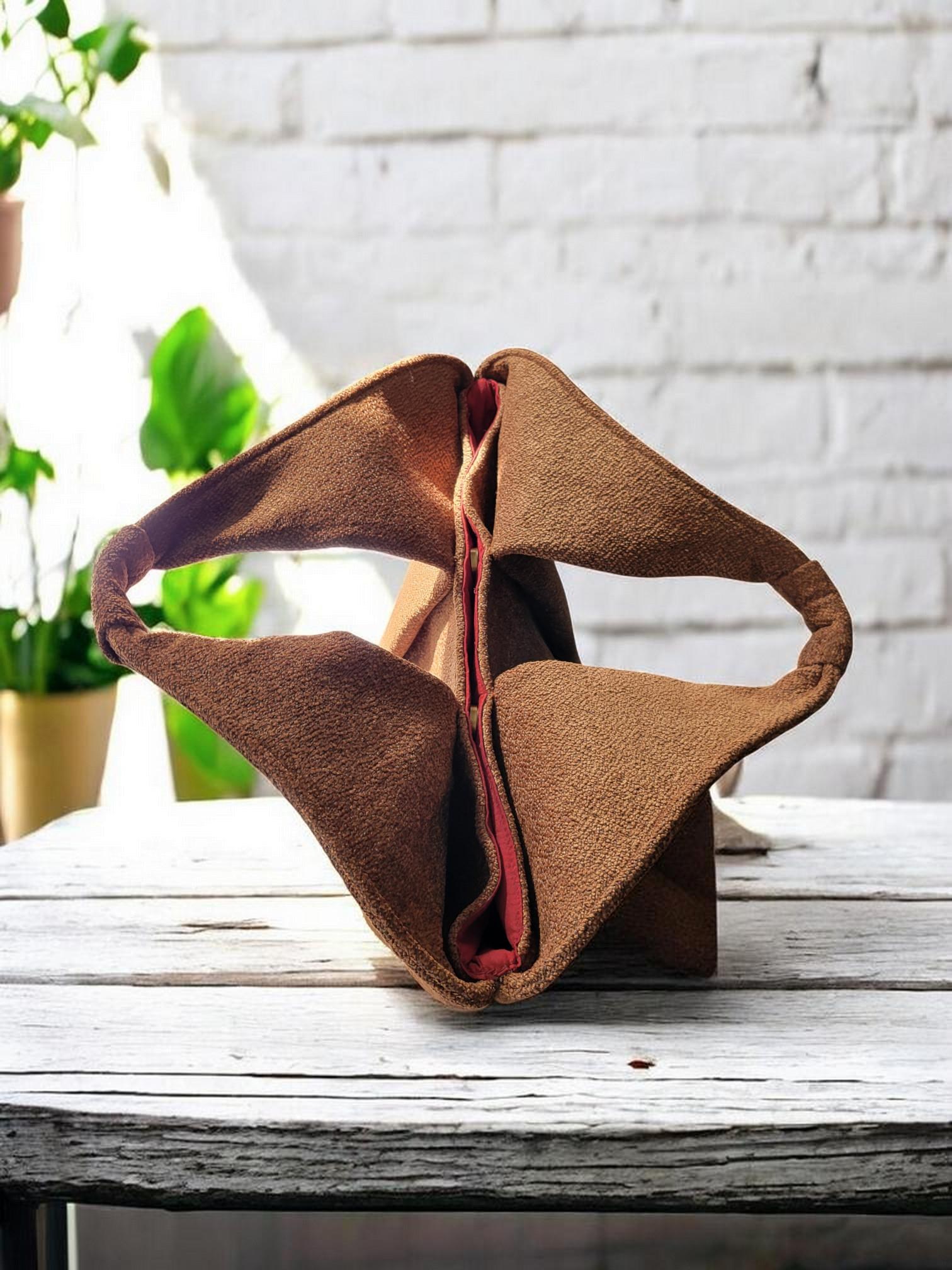 Suede Textured Hobo Bag, Structured Shoulder Purse, Minimalist Handbag, view 7