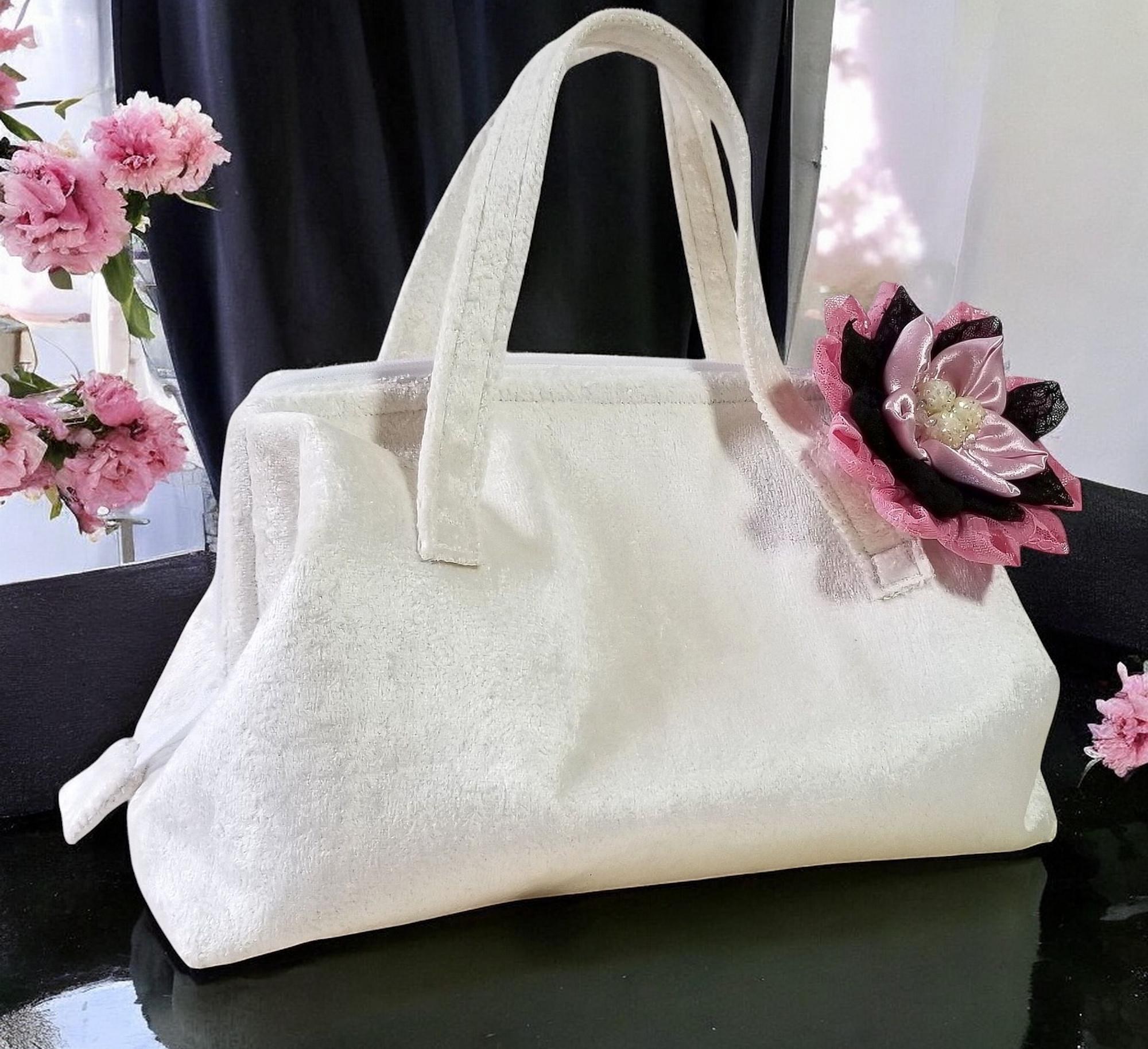 Crushed Velvet Doctor Bag Travel Set