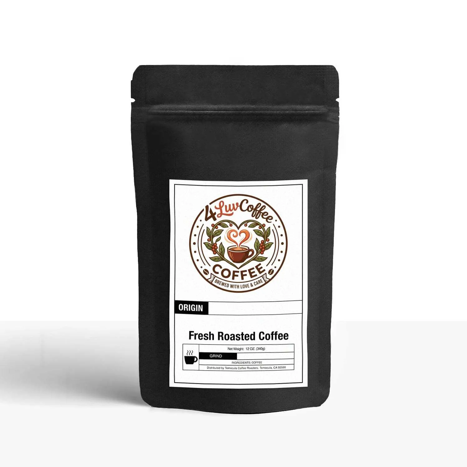 4LuvCoffee African Kahawa Blend bag