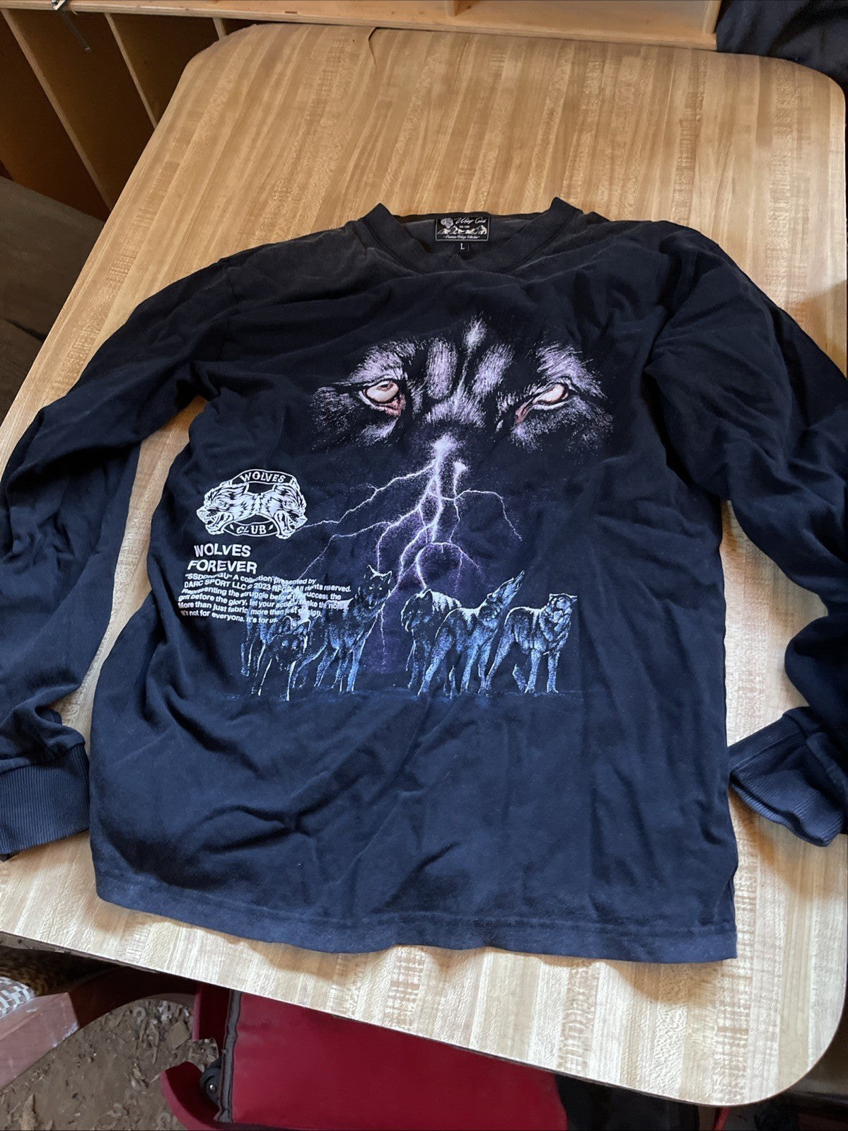 Vintage graphic long sleeve shirt from 1118 Emporium