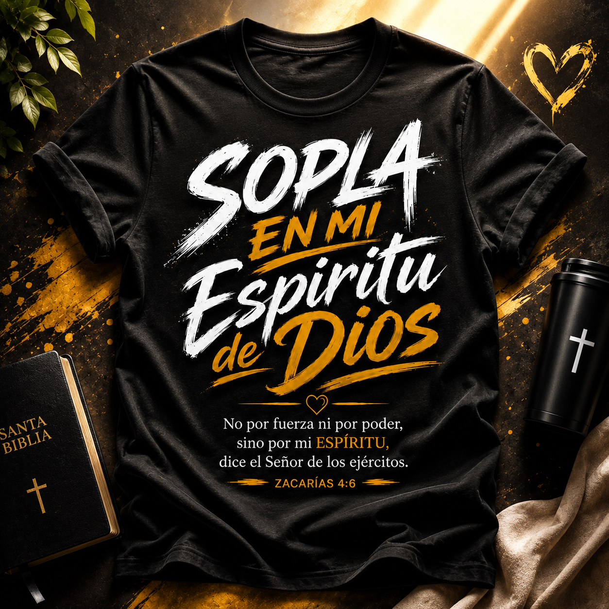 Sopla en mí, Camiseta oficial