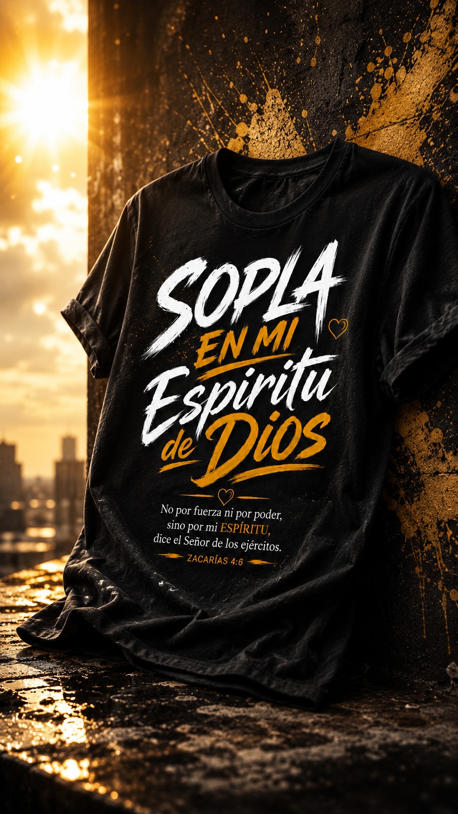 Sopla en mí, Camiseta oficial