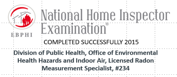 National Home Inspector Examination credential