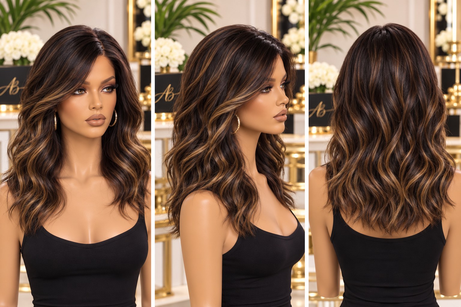 Brielle Dimensional Waves, front view