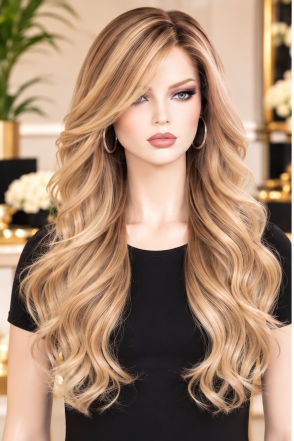 Camille Golden Waves, front view