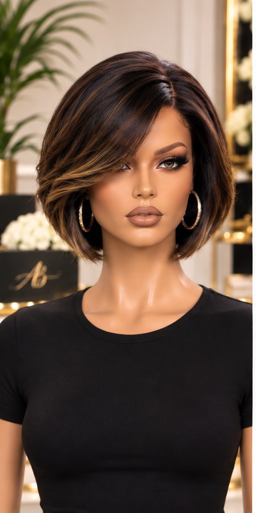 Noelle Sleek Bob, front view