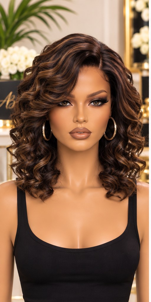 Talia Defined Curls, front view