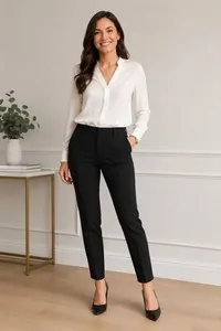 J.Crew Women's Martie Carreman Fabric Slim Dress Pants