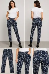Rag & Bone Ikat Blue Patterned Corduroy Pants – Women's Size 27