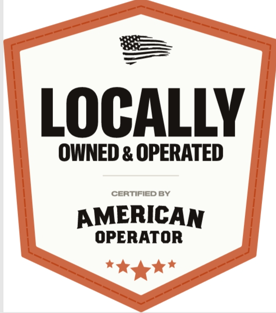 Locally owned and operated, certified by American Operator