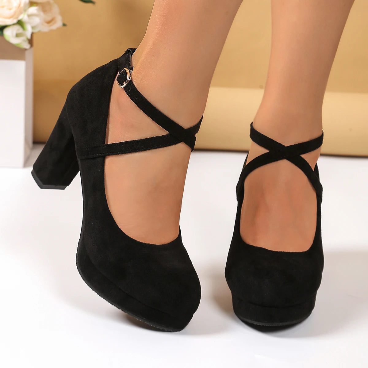 Footwear styling, look 4