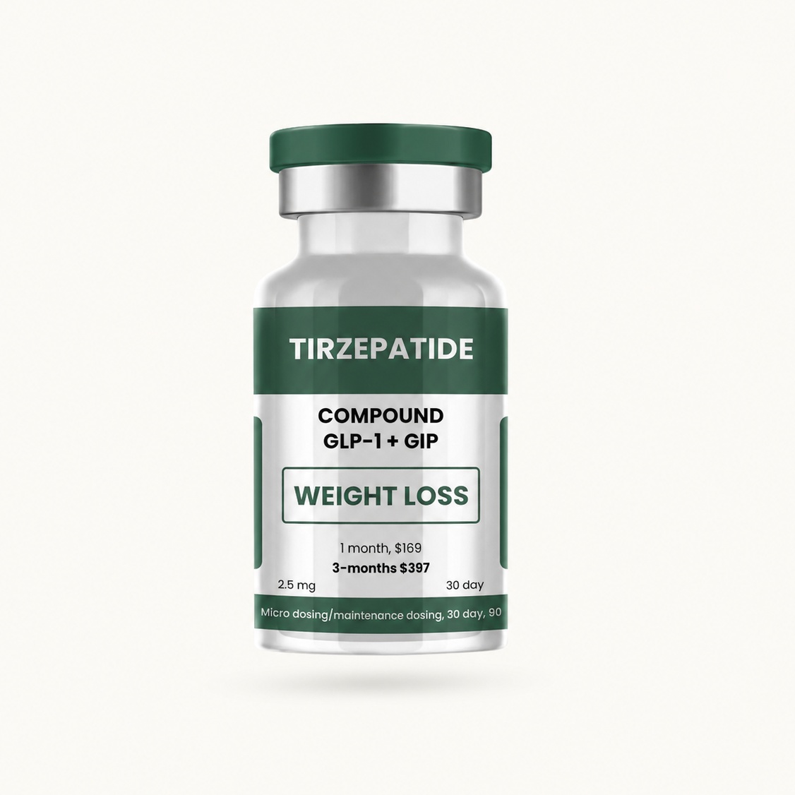Tirzepatide (Compound GLP-1 + GIP) product image