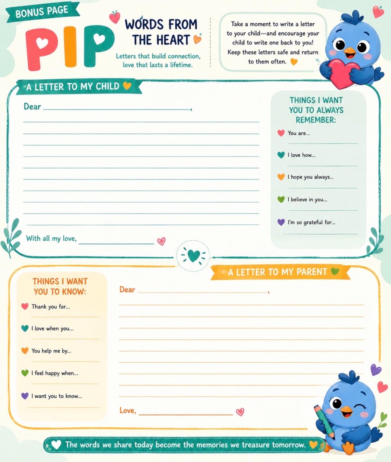 P.I.P Positive Intentional Parenting Workbook detail 7
