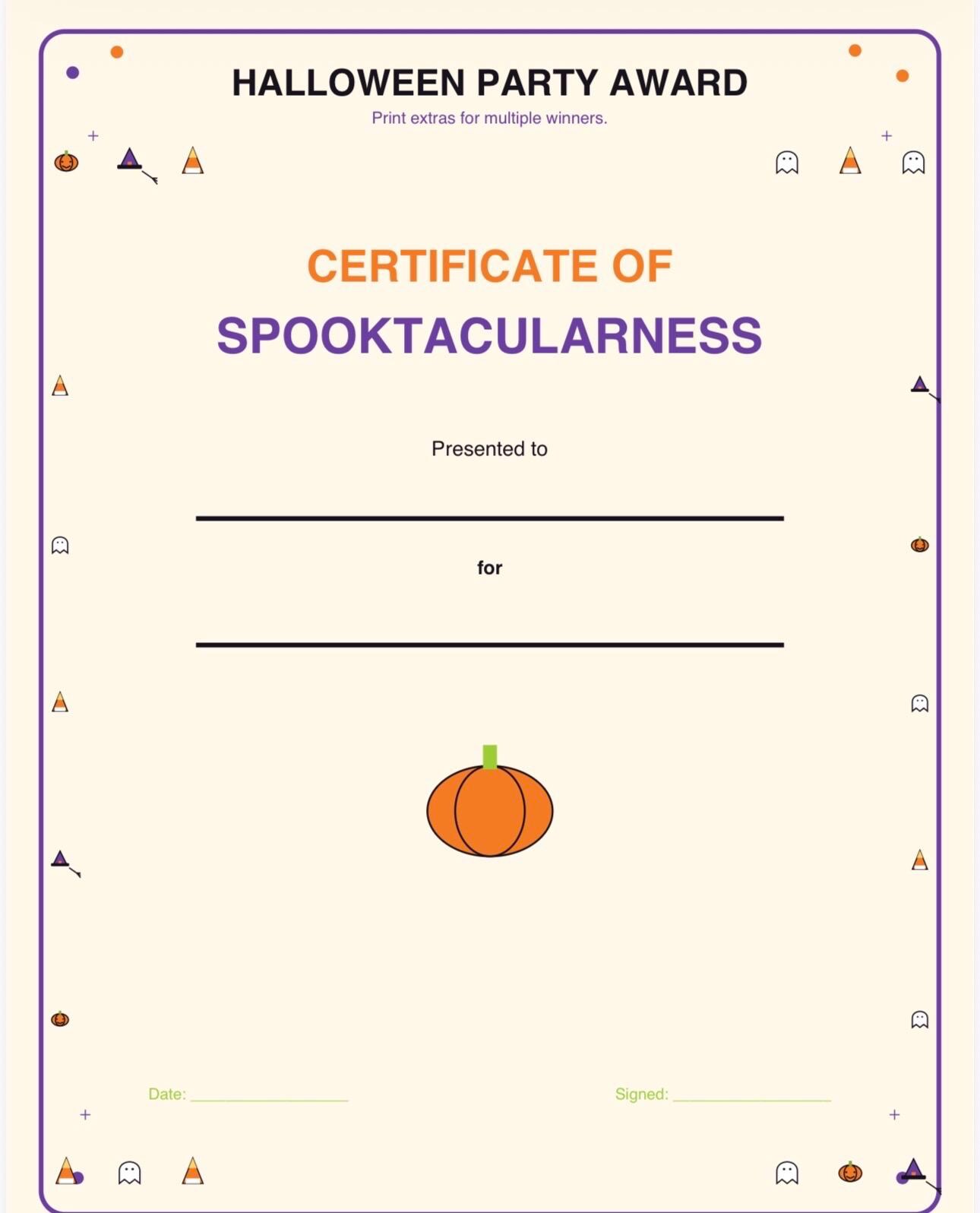 Halloween Activity Party Pack / Download detail 4