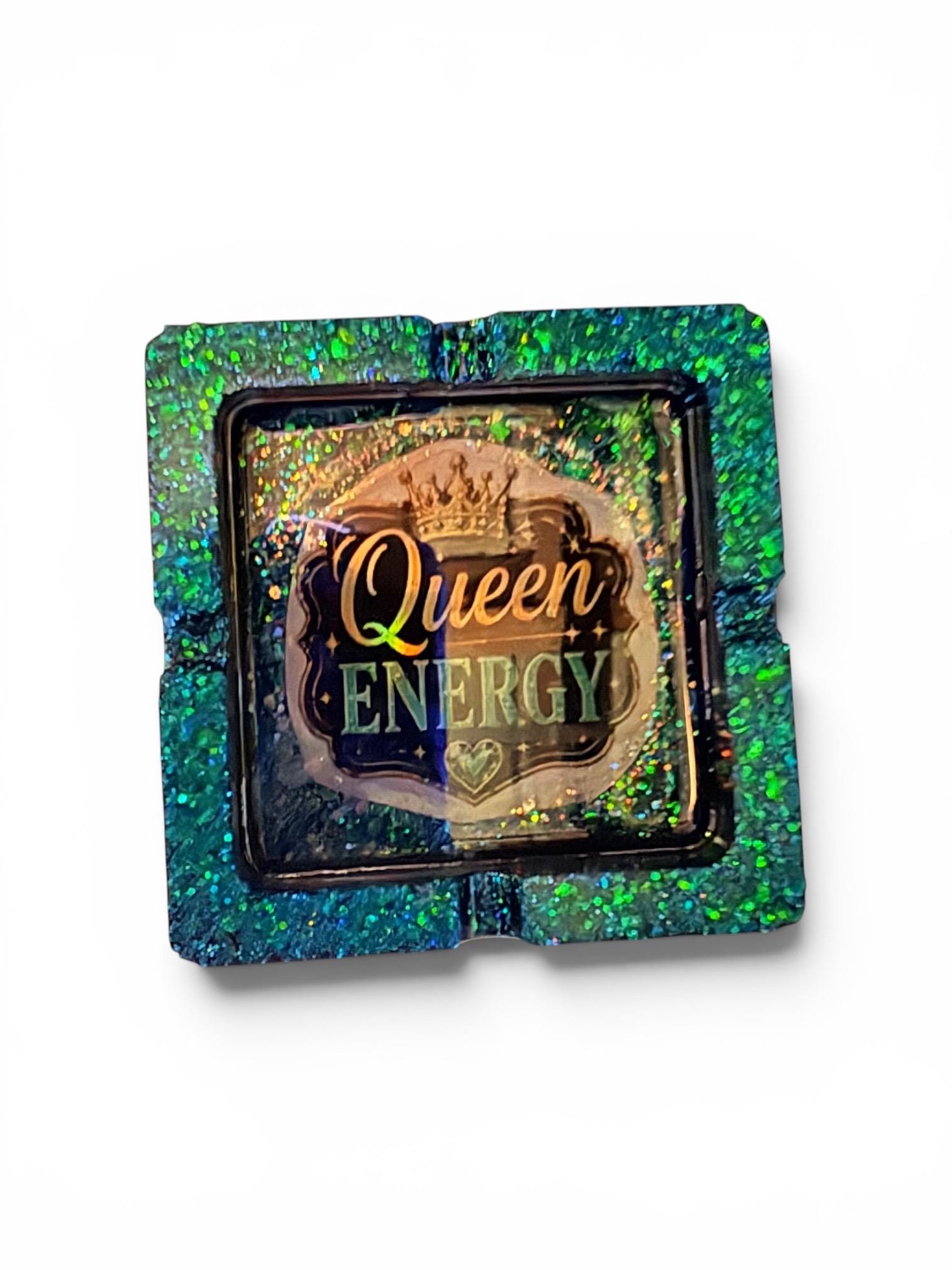 Queen Energy Resin Handcrafted Ashtray