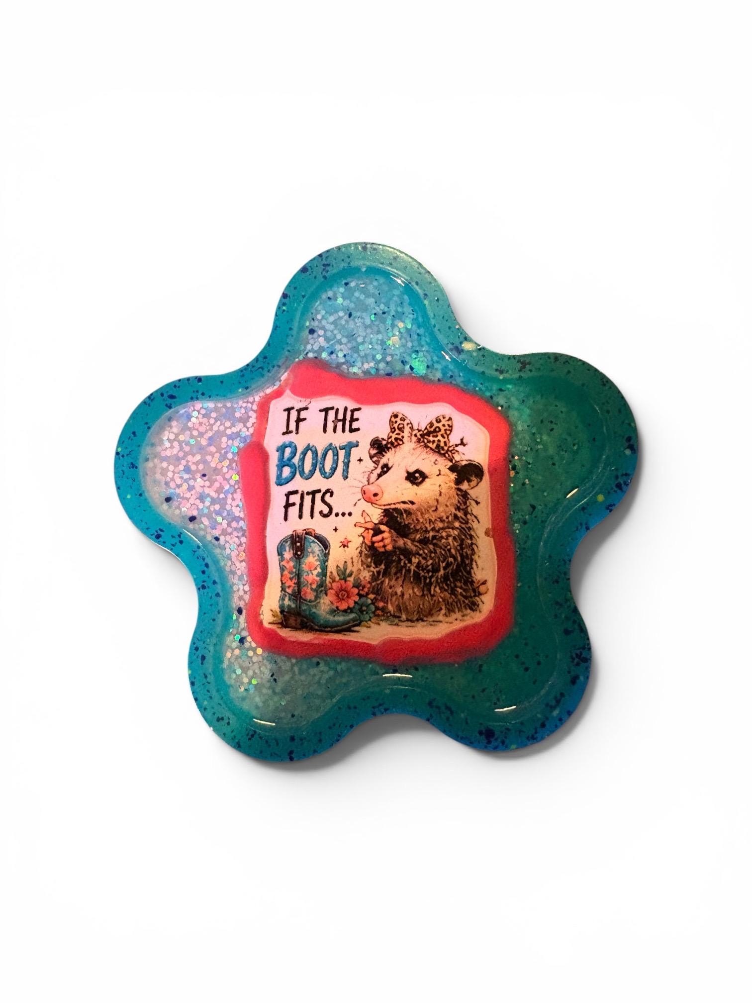 If the boot fits Possum Trinket Dish