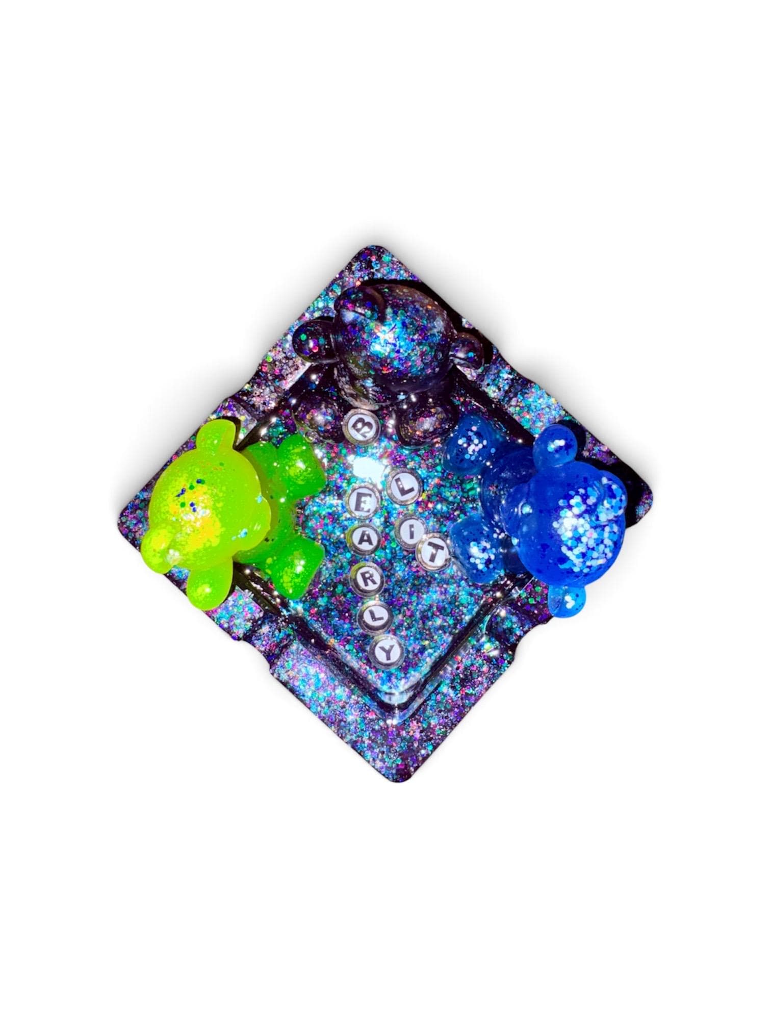 Bearly Lit Hottub Bear Besties Ashtray
