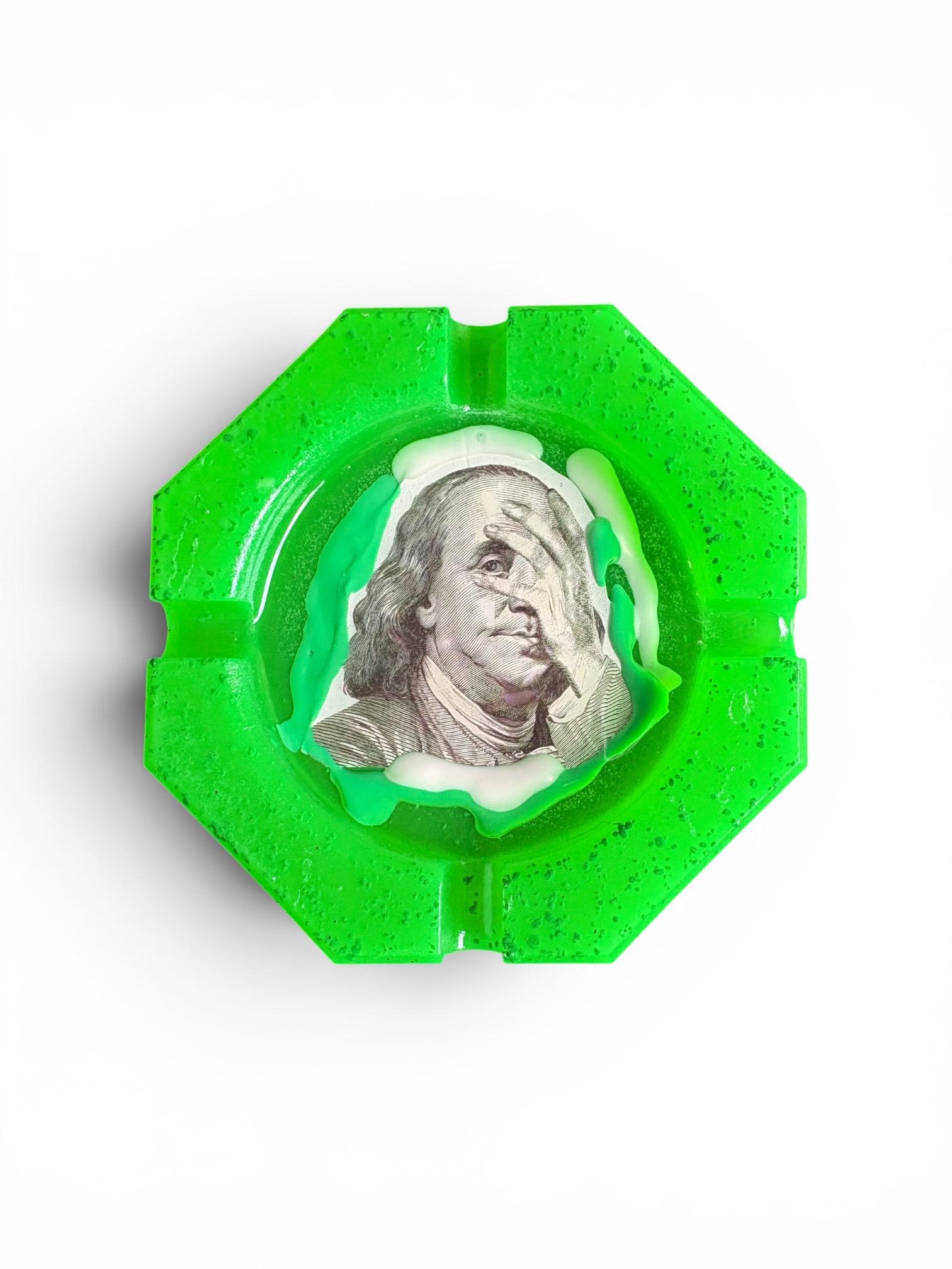 Broke Benjamin Ashtray detail 2