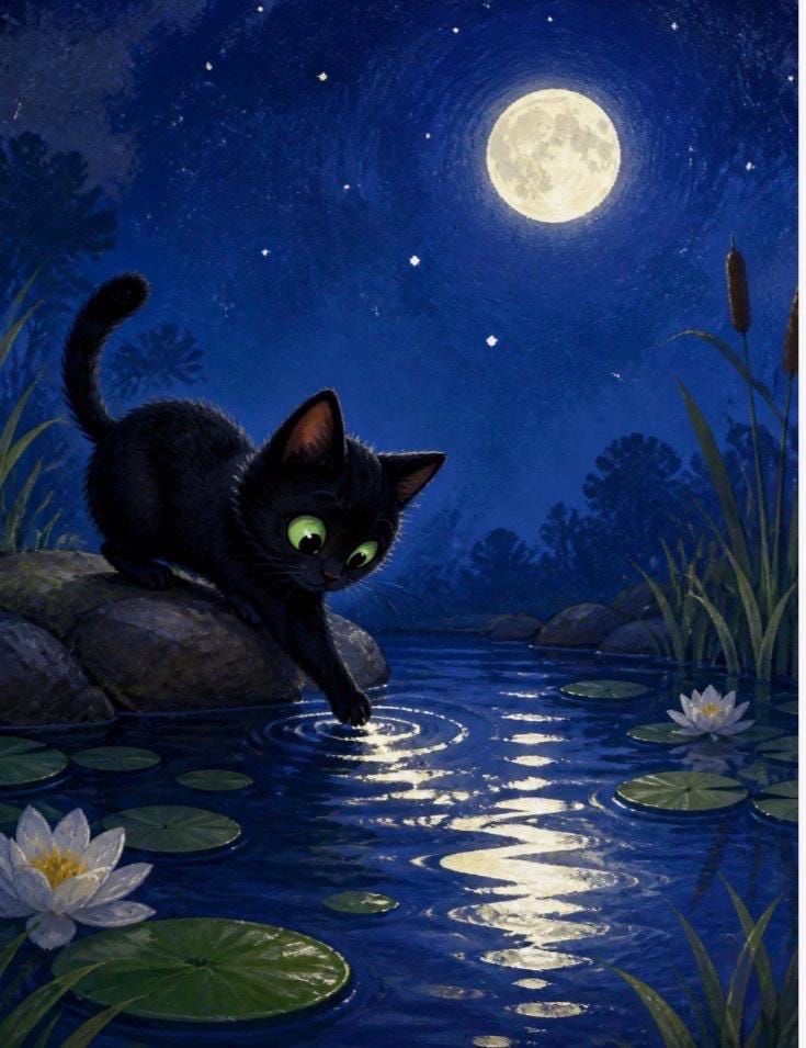 Jon and the Moon detail 2