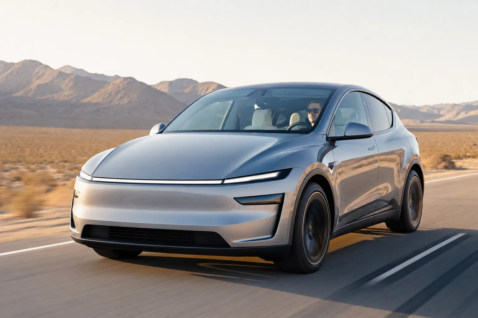 Heat-rejecting windshield protection on an electric SUV