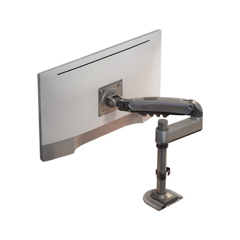 NBH100 Monitor Arm Adjustable Desk Mount for Desktop Computer, Reversible Mounting Bracket for Dorm Room Use