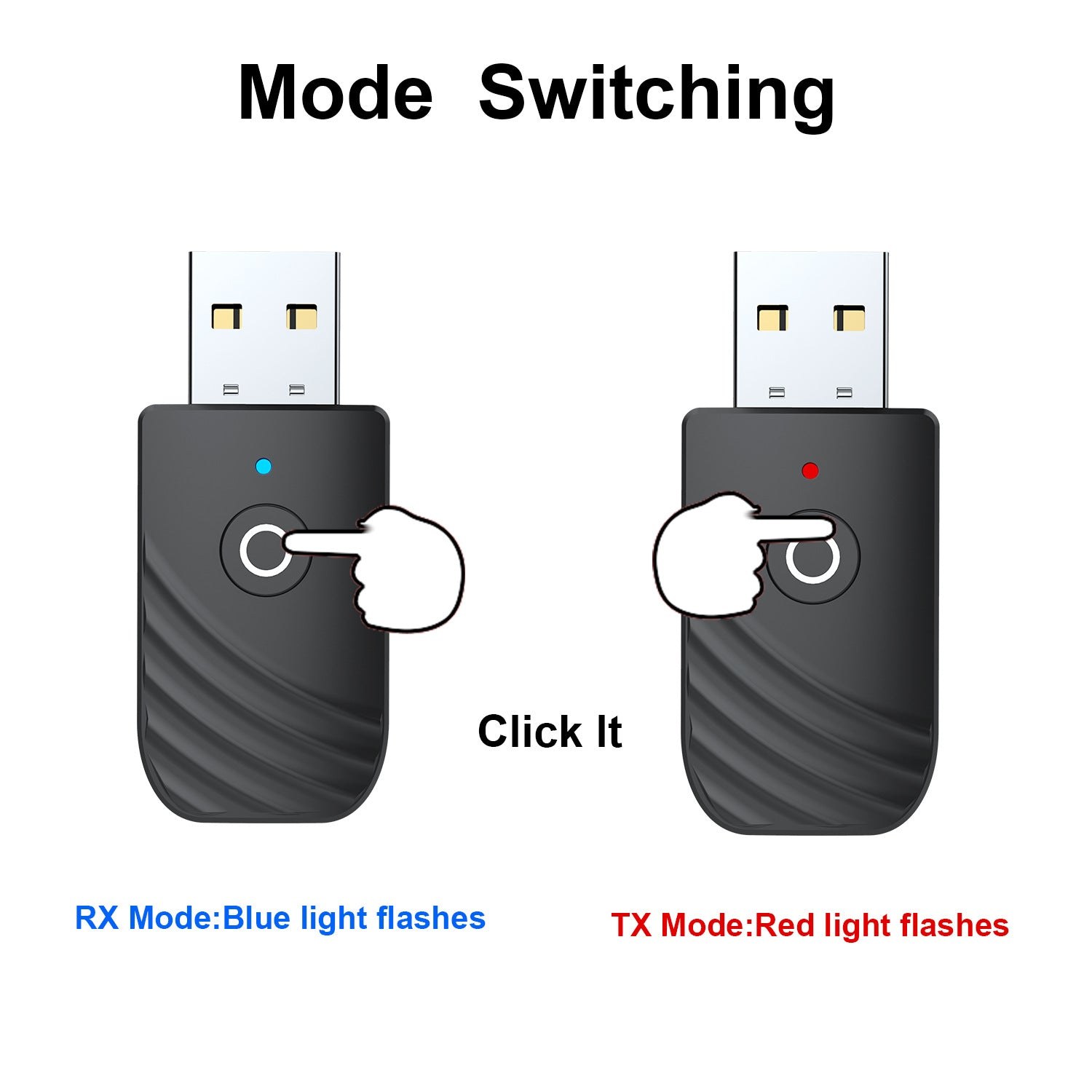 3 in 1 Bluetooth 5.0 Adapter Car Computer TV AUX Audio Bluetooth Speaker Receiver Transmitter Adapter view 3