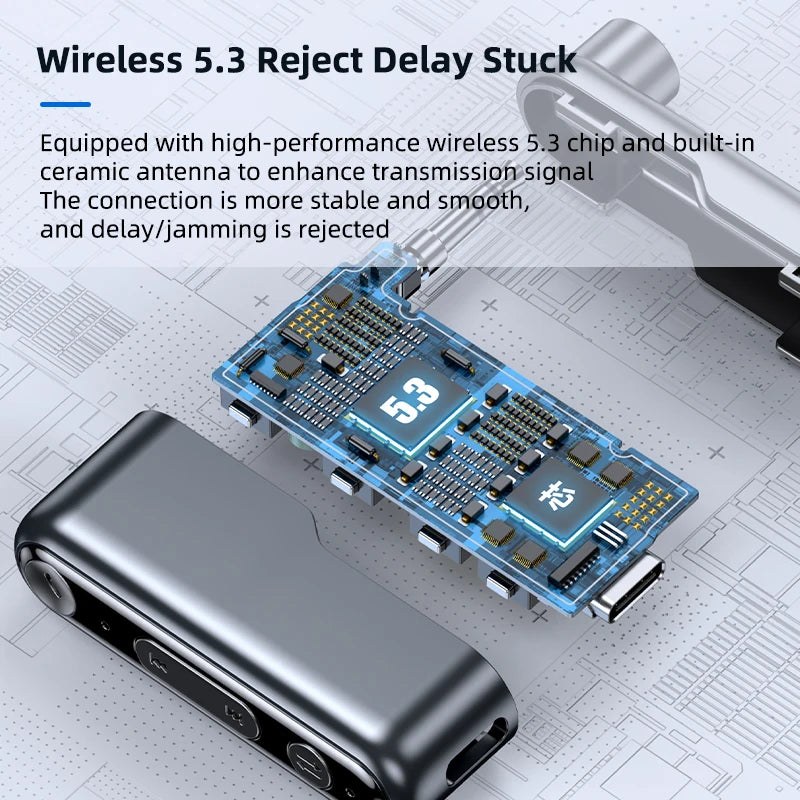 5.3 Car Bluetooth Receiver Car Audio Speaker Car Bluetooth Audio Adapter Supports TWS view 4