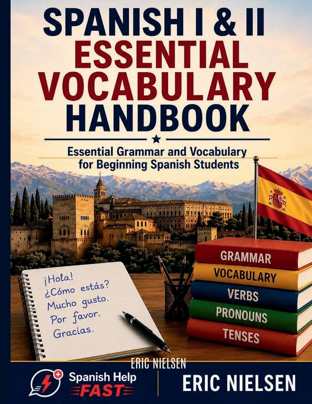 Spanish I & II Essential Vocabulary Handbook cover