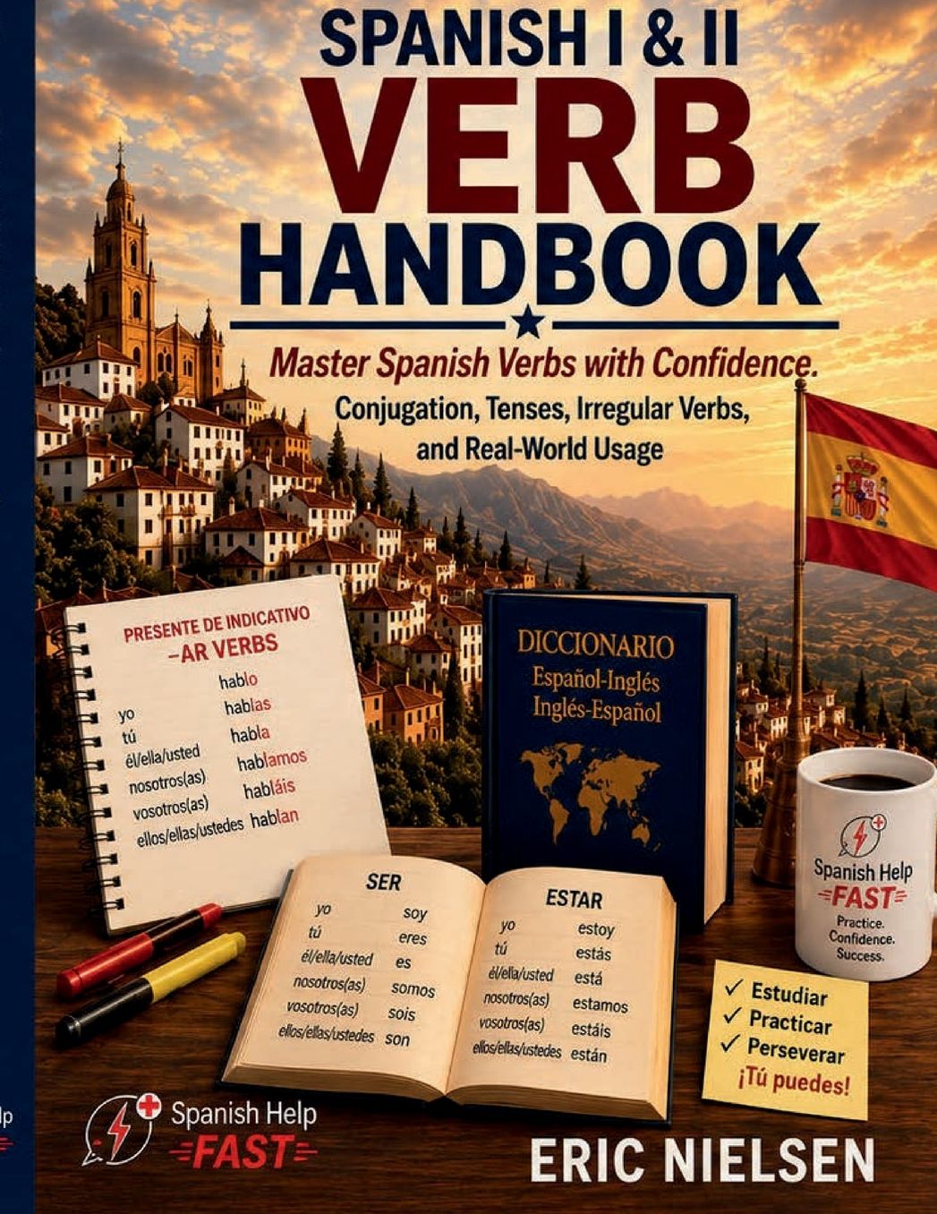 Spanish I & II Verb Handbook cover