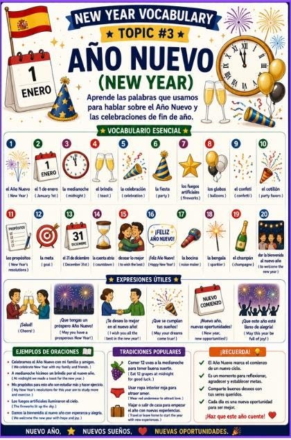 Spanish Holiday Traditions Bundle Christmas New Year Easter & Special Events preview 4
