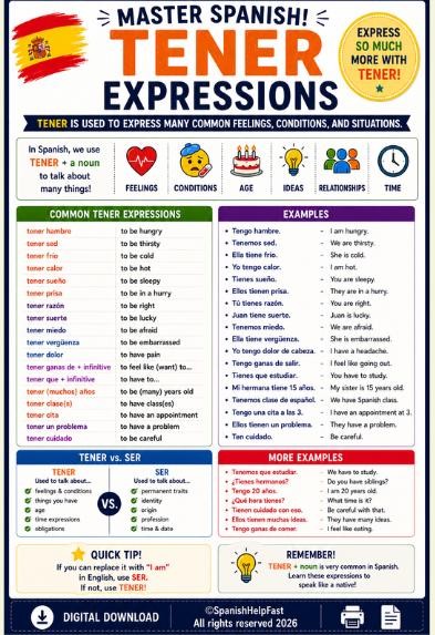 Spanish Verb Reference Bundle Go Verbs, Stem Changers, Ser vs Estar, Tener & Gustar preview 4