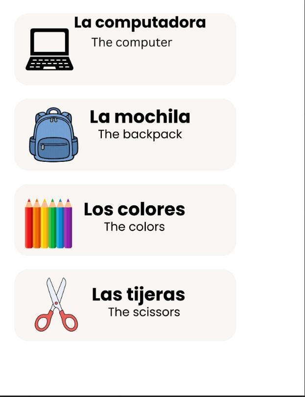 Spanish Classroom Labels Printable Editable Boho Decor Organization preview 4